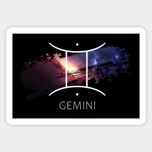 Gemini Zodiac Sticker